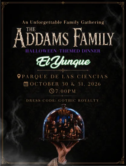 The Addams Dinner Table